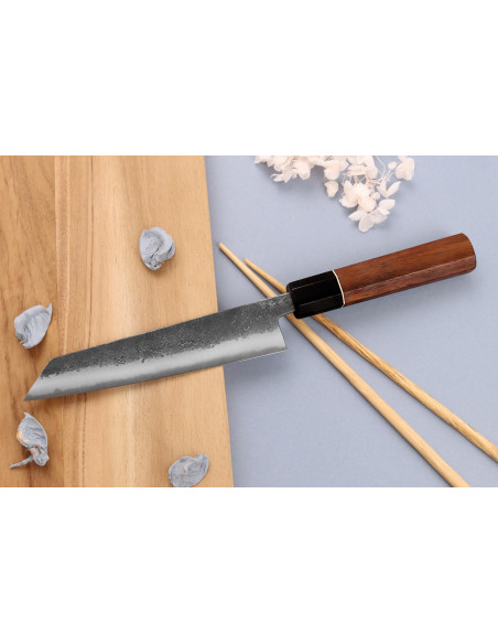 Kiritsuke-messer 15cm Japonais handwerklich Yuzo Schwarz Nashiji