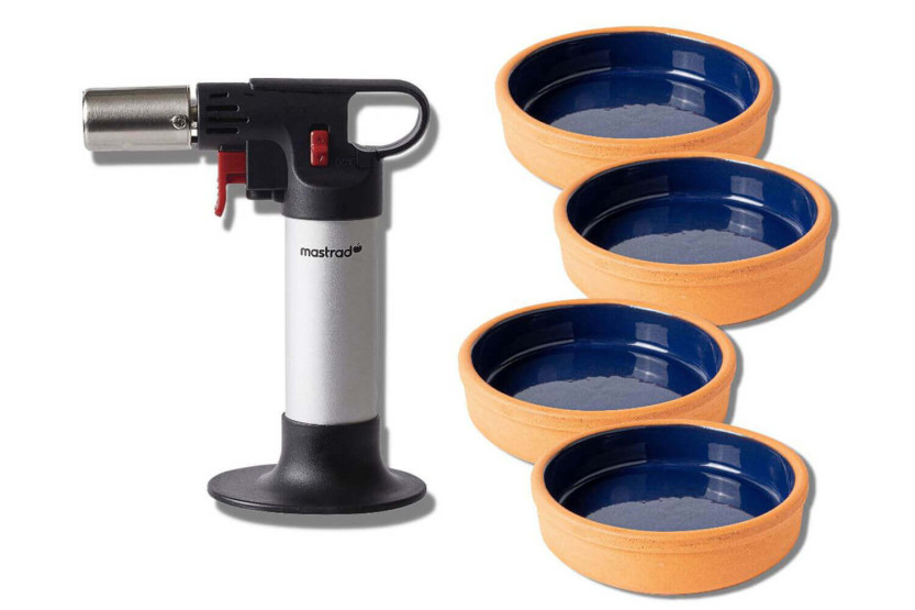 Mastrad crème brûlée set