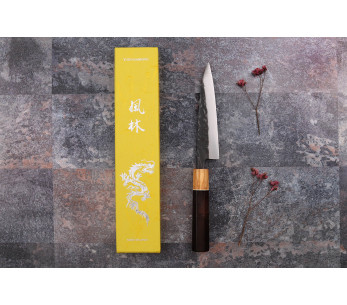 Yuzo Black SLD eebenpuu ja oliivipuu 13.5cm Japanilainen käsityöveitsi Universal veitsi 2