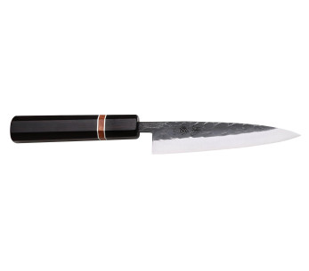 Yuzo Black SLD eebenpuu ja kvitteni 13.5cm Japanilainen käsityöveitsi Universal veitsi
