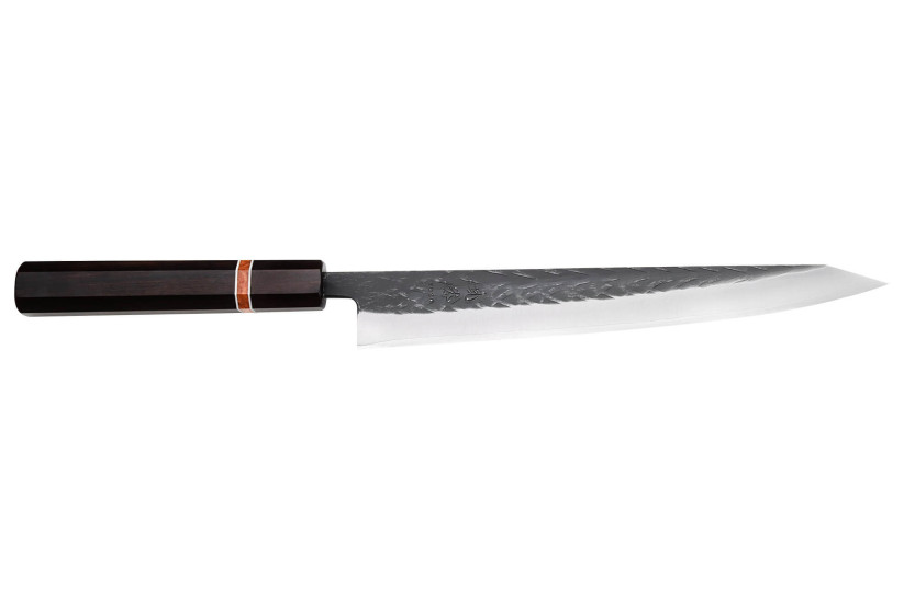 Yuzo Black SLD 24cm japansk sujihikikniv ebenholts och kvitten