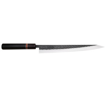 Yuzo Black SLD 27cm japanilainen sujihiki veitsi eebenpuuta ja kvitteniä