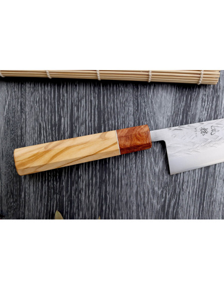 Yuzo SLD 21cm Japans handgemaakt koksmes olijf- en kweepeerhout