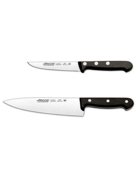 Messerset Arcos UNIVERSAL office + chef mit 2 Klingen aus rostfreiem NITRUM-Stahl