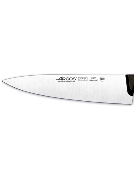 Estuche 2 cuchillos Arcos UNIVERSAL office + chef hojas acero inoxidable NITRUM