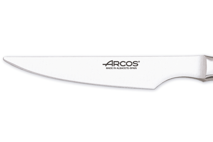 Sett med 6 Arcos biffkniver i rustfritt stål monobloc