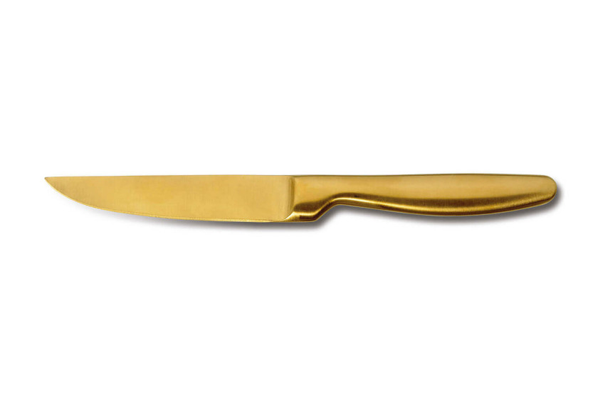 Comas K6 satijnglanzend gouden steakmes
