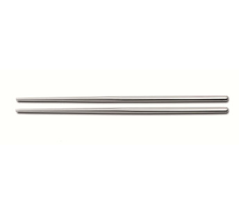 Par de palillos Comas de acero inoxidable 23cm