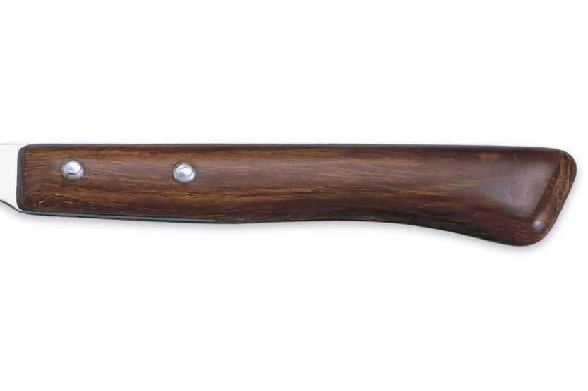 Juego de 6 cuchillos chuleteros Arcos con mango de madera y hoja microdentada de acero inoxidable
