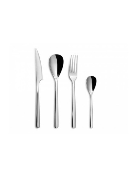 24 plats bestickset Comas Canada spegelblank