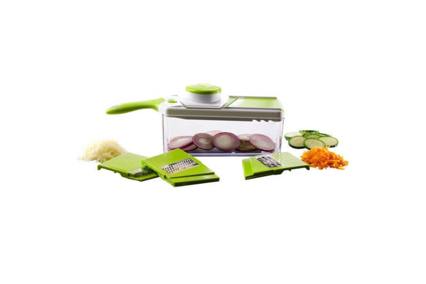Kitchen Artist adjustable multifunction Kitchen mandolin 4 interchangeable stainless steel blades