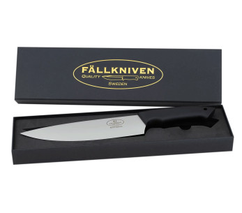 Fallkniven kok kekniv K1 blad 20 cm sort thermorun håndtag 2