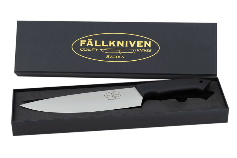 Fallkniven K ockkniv K1 blad 20cm svart thermorun handtag
