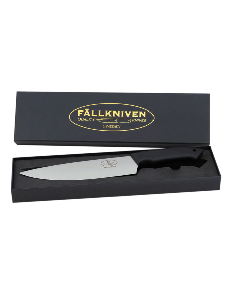 Fallkniven Koksmes K1 lemmet 20cm zwart thermorun handvat