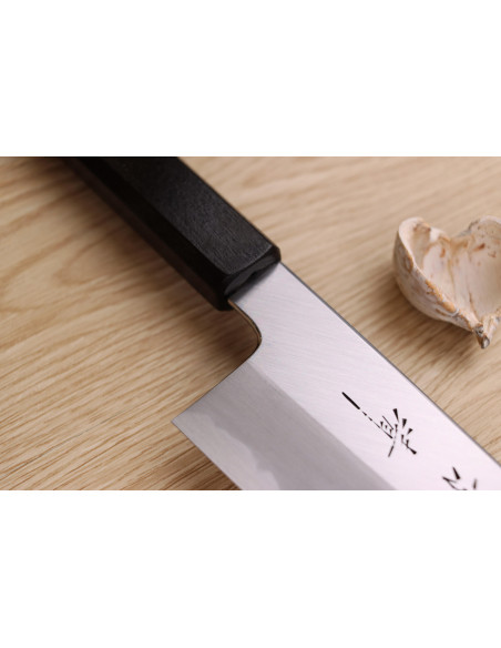 Faca de chef japonesa Kagekiyo Suri Urushi 21cm feita à mão