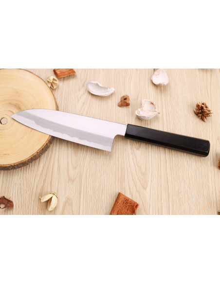 Kagekiyo Suri Urushi 18 cm håndlaget japansk santoku-kniv