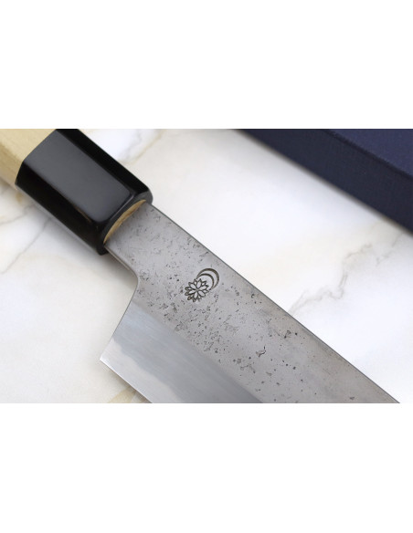Couteau de chef Kirschpflücker 24cm Japanisch handwerklich Sakai Kikumori Kikuzuki Rin
