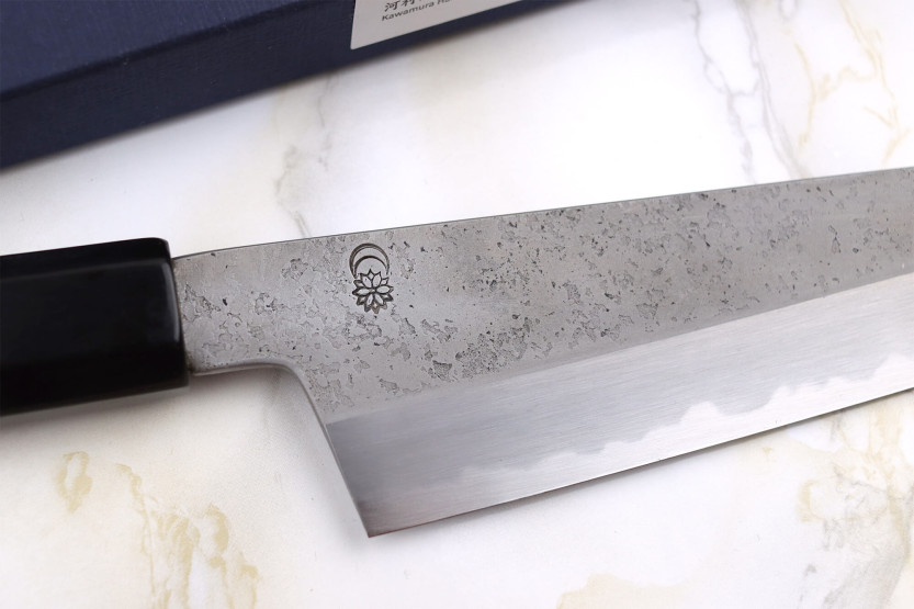 Sakai Kikumori Kikuzuki Rin 21 cm japansk håndlavet kokkekniv