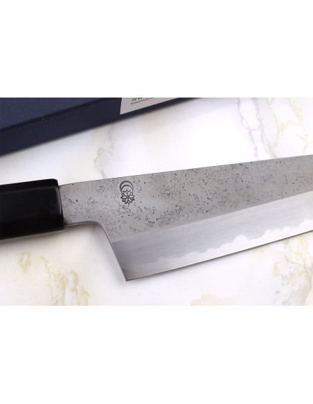Sakai Kikumori Kikuzuki Rin 21 cm japansk håndlavet kokkekniv