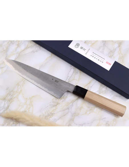 Sakai Kikumori Kikuzuki Rin 21 cm japansk håndlavet kokkekniv