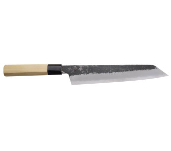 Couteau de chef körsbärsplockare 24cm Japanskt hantverk Sakai Kikumori Kikuzuki Kuro