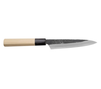 Universalkniv japonais artisanal Sakai Kikumori Kikuzuki Kuro 15cm