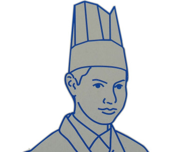 Lote de 10 gorros de cocinero de papel , tamaño ajustable 23,5 cm