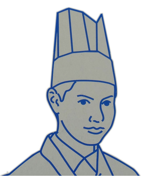 Conjunto de 10 chapéus de cozinheiro em papel , tamanho ajustável 23,5 cm
