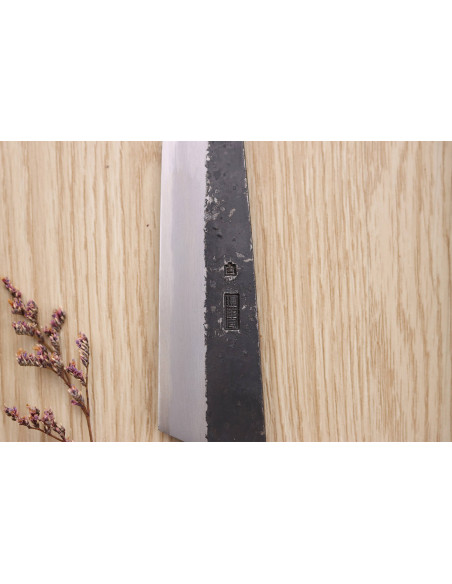 Universal knife 15cm japonais artisanal Sakai Kikumori Kikuzuki Kuro