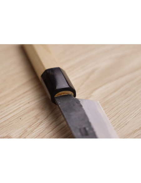Universalkniv 15cm japonais artisanal Sakai Kikumori Kikuzuki Kuro