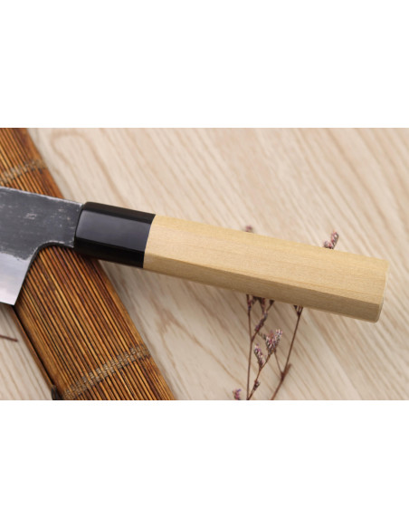 Sakai Kikumori Kikuzuki Kuro 24cm japanese handmade chef ' s knife