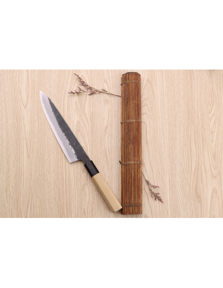 Kochmesser 21cm japanisch handgefertigt Sakai Kikumori Kikuzuki Kuro