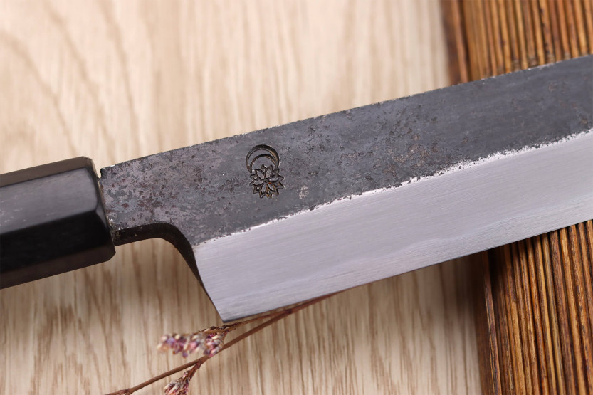 Yanagiba mes kiritsuke 27cm japonais artisanal Sakai Kikumori Kikuzuki Kuro