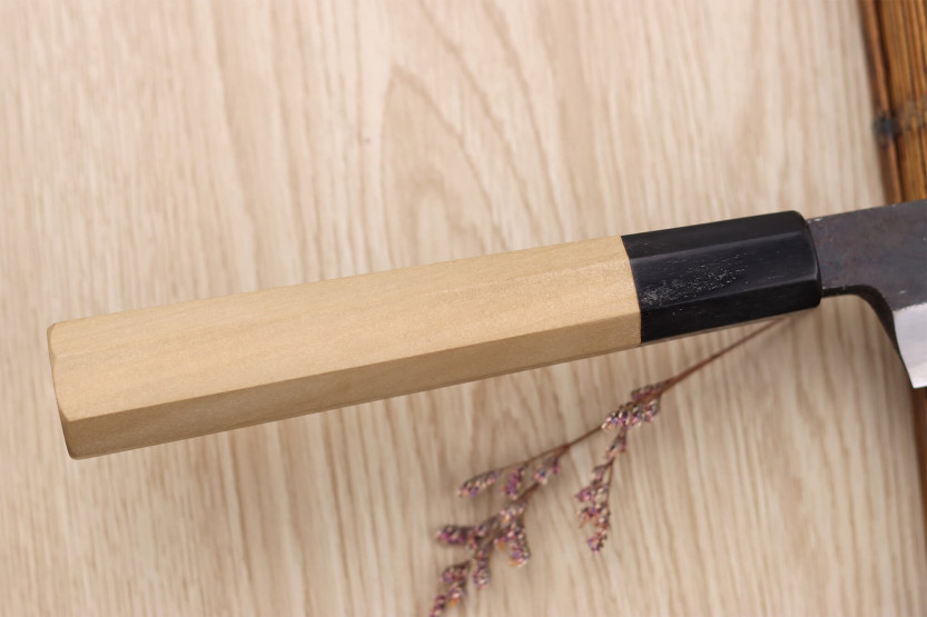 Yanagiba knife kiritsuke 27cm japonais artisanal Sakai Kikumori Kikuzuki Kuro