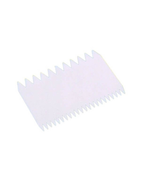 Rechthoekige decoratieve kam 11 x 7,5cm