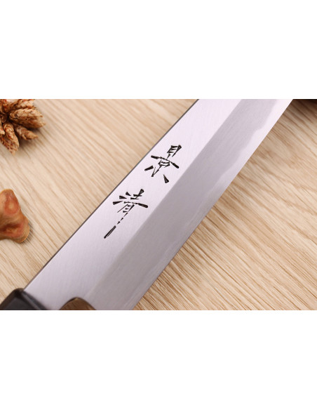 Kagekiyo Suri Urushi 21cm Cuchillo universal japonés hecho a mano