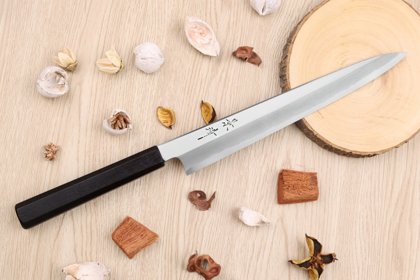 Kagekiyo Suri Urushi 27cm handmade Japanese sujihiki knife
