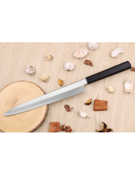 Kagekiyo Suri Urushi 27cm handmade Japanese sujihiki knife