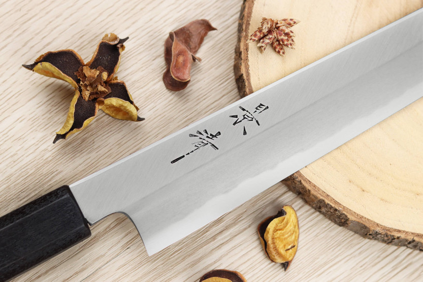 Kagekiyo Suri Urushi 27cm handmade Japanese sujihiki knife