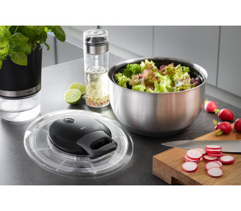 Gefu Pullit Salatschleuder aus rostfreiem Stahl - 25cm 2