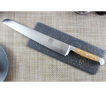 Franz Güde 32 cm smidd brødkniv 2