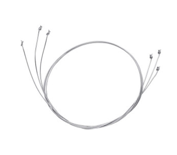 Conjunto de 3 fios triangulares para lira de aço inoxidável 13cm