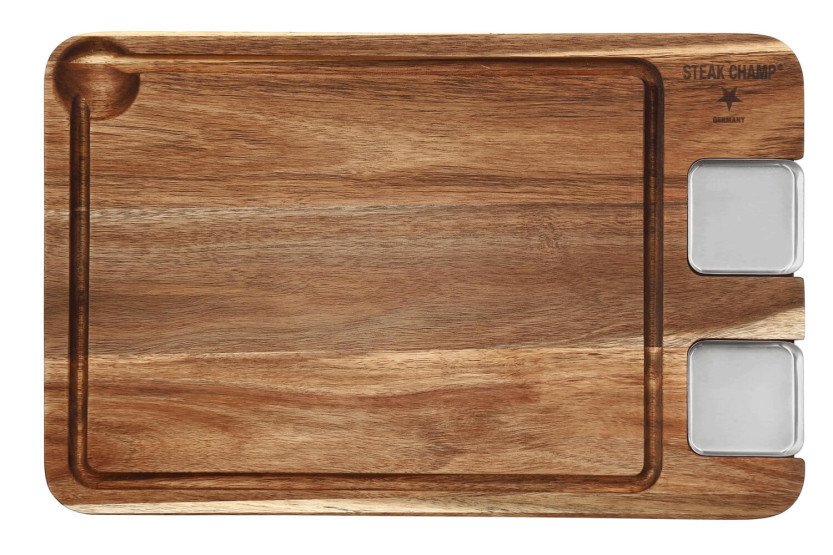 Acacia wood Steak Champ board 42x27x1,6cm