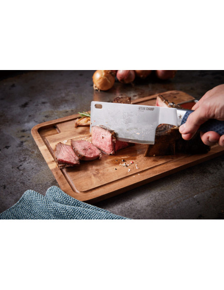 Cuchillo espátula Steak Champ 15cm mango polímero reciclado