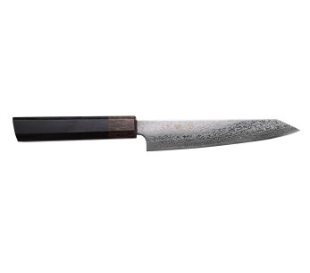 Colhedor de cerejas Faca universal japonês Kanetsugu Zuiun Kiwami revêtement DLC 15cm