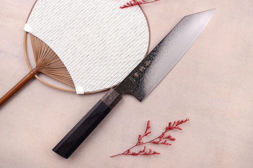 Kanetsugu Zuiun Kiwami Faca de chef japonesa kiritsuke com revestimento DLC 21cm