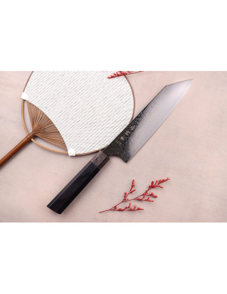 Kanetsugu Zuiun Kiwami japansk kiritsuke kokkekniv med DLC-belægning 21 cm