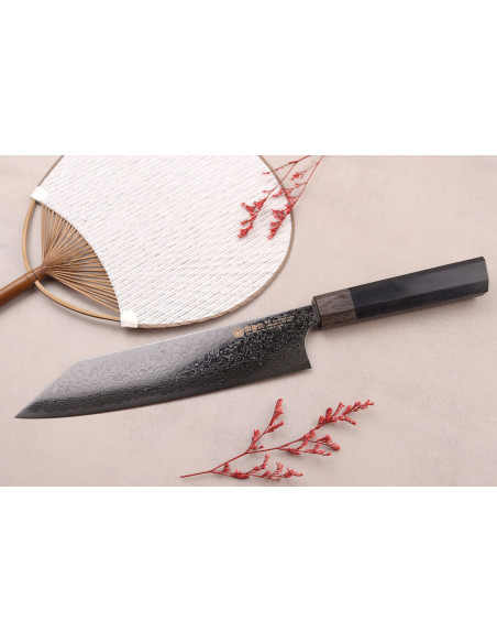 Kanetsugu Zuiun Kiwami Faca de chef japonesa kiritsuke com revestimento DLC 21cm