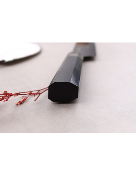 Colher de cereja japonesa Kanetsugu Zuiun Kiwami revêtement DLC 24cm