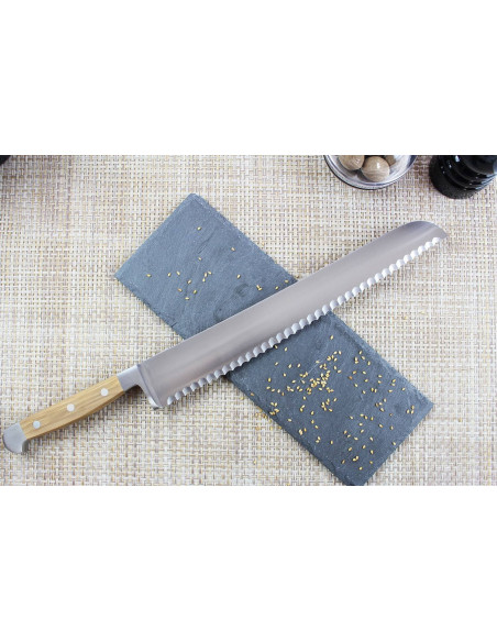 Faca de pão forjada Franz Güde 32cm